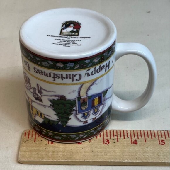 3 International China A Christmas Story Mugs Happy Christmas to All - Picture 8 of 8